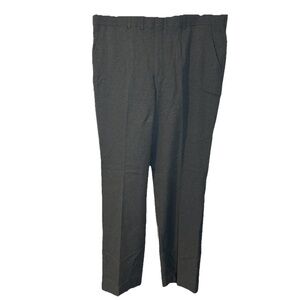 John Weitz Gray Wool-Blend Trousers